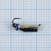 Мормышка вольфрам. Санхар Столбик №3 кристалл хамелеон,2/7 мм, 0.5гр латунь (10 шт/уп)