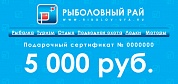 Подарочный сертификат на сумму 5000 рублей