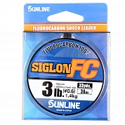 Леска флюорокарбон Sunline FC Siglon, Clear, 30 м, 0.140 мм, 1.4 кг
