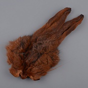 Маска зайца Orvis Hares Mask With Ears Rust Dyed 15510063