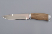 Нож туристический НР-24 кованая нерж.сталь, 95х18, орех (ручная работа)