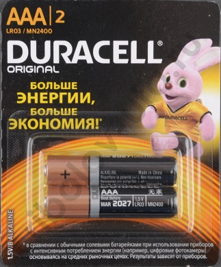 Элемент питания Duracell LR03 (отрывной) BP-12