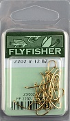 Крючки Flyfisher 2202 #12 BZ