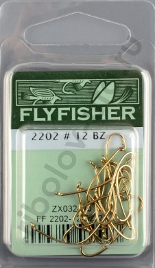 Крючки Flyfisher 2202 #12 BZ