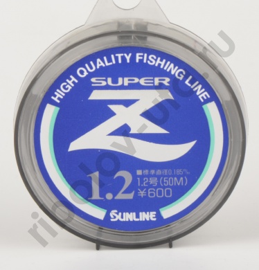 Леска Sunline Super Z 50м Clear 0,090мм  0,72кг