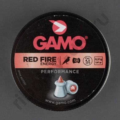 Пуля пневмат. Gamo Red Fire кал.4,5мм 0,51гр (уп./125шт)