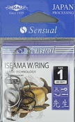 Крючки Mikado - Sensual - Iseama w/ring № 1 BN (с ушком)