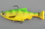 Силиконовая приманка Savage Gear 3D Pulse Tail Roach 13см 38.5гр Firetiger 63725