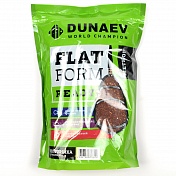 Прикормка Dunaev-Ready Flat Feeder Клубника (1 кг) 
