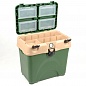 Ящик зимний Aelita A-Box зелено-бежевый с термометром