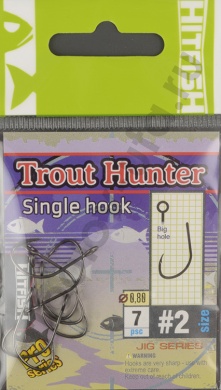 Одинарные крючки Hitfish Trout Hunter Single Hook #2