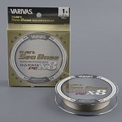 Шнур плетёный Varivas Avani Sea Bass Max Power PE х8 150м Status Gold #0.8