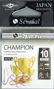 Крючки Mikado - Sensual - Champion №10 Red (фас.=10уп.)