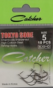 Одинарные крючки Catcher Tokyo Sode № 5