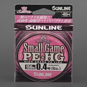 Шнур плетёный Sunline Small Game PE HG 150м 6lb #0.4