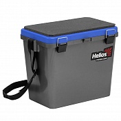 Ящик зимний Helios односекционный серый/синий