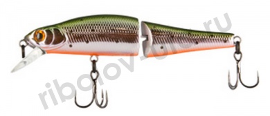 Воблер Tsuribito Joint Minnow 75F 75мм 5,4гр 0,5-0,8м цв.055