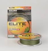 Шнур плетёный Salmo Elite Braid Green 125 м, 0.20 мм