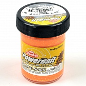 Паста форелевая Berkley PowerBait Natural Glitter Trout Bait Anise FluoR Orange/ Анис Флуо Оран 50гр