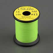 Плоский люрекс Uni Glo 14 y. Green #12