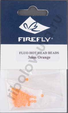 Пластиковые головки Firefly Hot heads 4 mm per 20 Fl. Orange