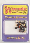 Мормышка Wormix точеная вольфрамовая Муравей d=2,5 с медной коронкой арт. 3133