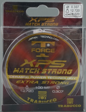 Леска Trabucco T-Force XPS Match Extra Strong 100м, 0.307 мм, 12.720 кг