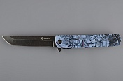 Нож складной туристический Ganzo G626-GS серый самурай