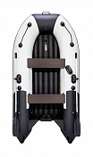 Лодка Ривьера Компакт 2900 НДНД комби светло-серый/черный