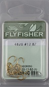 Крючки Flyfisher 4820 #12 BZ