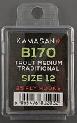 Крючки Kamasan B170 #12 (25шт) 