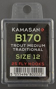 Крючки Kamasan B170 #12 (25шт) 