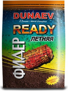 Прикормка Dunaev-Ready Фидер лето (1 кг) 