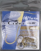 Одинарные крючки Cobra OKIAMI сер.0071 разм.004