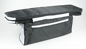 Комплект мягких накладок на сиденье с сумкой 700х200 Черные (Мастер лодок)