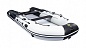 Лодка Ривьера 4300 Килевое НД комби светло-серый/черный