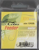 Одинарные крючки Cobra Feeder Master сер.1171NSB разм.012