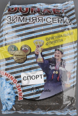 Прикормка зимняя Dunaev Ice Premium Спорт 1 кг (20шт/уп)