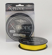 Шнур плетёный Mikado X - PLODE YELLOW 0,16 (150м) - 16,75кг