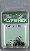 Крючки Flyfisher 3822 #12 BZ