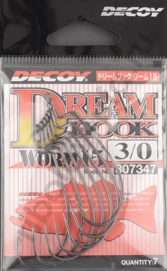 Офсетные крючки Decoy Dream Hook Worm15 №3/0 