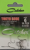 Одинарные крючки Catcher Tokyo Sode № 6