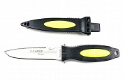 Нож для подводной охоты Sargan Барракуда желтый 260J/KN-95yellow