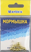 Мормышка литая Marlins Шар 5мм (0,69гр) кр. Crown золото 7000-303