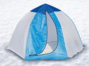 Палатка зимняя 2-местная дышащая алюмин. звезда Стэк (д2200 в1500)