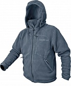 Куртка Kola Salmon Polartec Classic 200 на разъемной молнии с капюшоном цв.Charcoal L