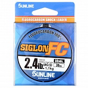 Леска флюорокарбон Sunline FC Siglon, Clear, 30 м, 0.128 мм, 1.1 кг