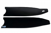 Комплект лопастей Leader Fins Abyss Pro Blades Extra Soft 80см черные