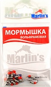 Мормышка вольфрам. Marlins Мураш №2 3,5мм 0,65гр. цв.никель 