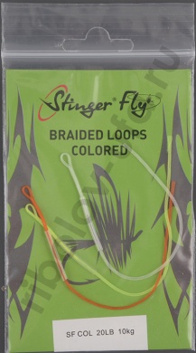 Петля соединительная Braided Loops-SF COL BL 30LB цветные